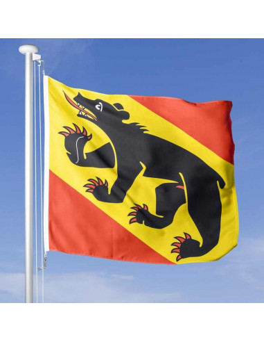 Kanton Bern Hissflagge 120 x 120 cm Fahne Schweiz Flagge