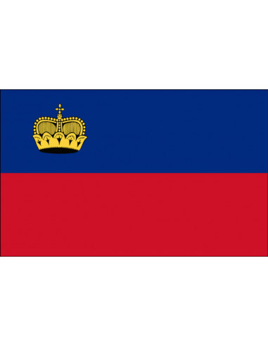 Länderfahne Fürstentum Liechtenstein